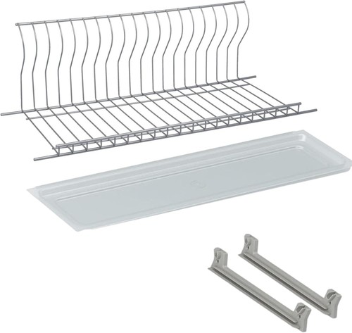 Kit scolapiatti cromo protetto - kit,