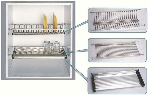 Scolapiatti acciaio inox - scolapiatti,