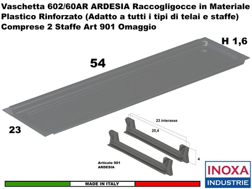 Vaschetta raccogligocce - vaschetta,